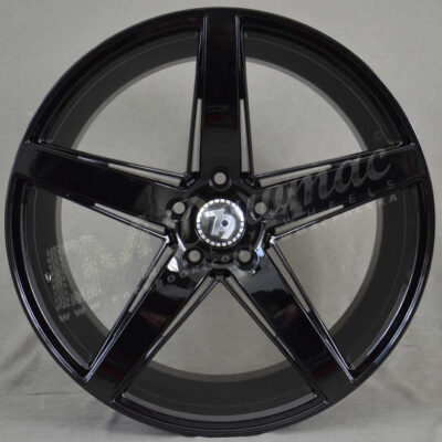 Seventy9 SV-N 19" 8.5J ET35 5x112 Black Glossy
