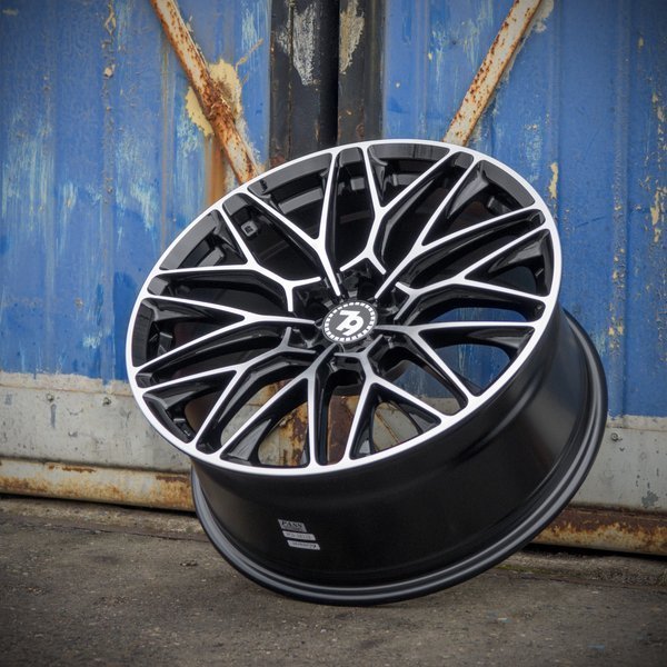 Seventy9 SV-P 19" 8.5J ET30 5x120 Black Front Polished - obrazek 10