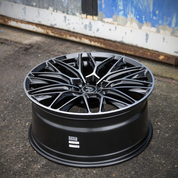 Seventy9 SV-P 19" 8.5J ET30 5x120 Black Front Polished - obrazek 11
