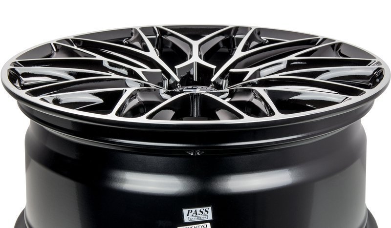 Seventy9 SV-P 19" 8.5J ET30 5x120 Black Front Polished - obrazek 6