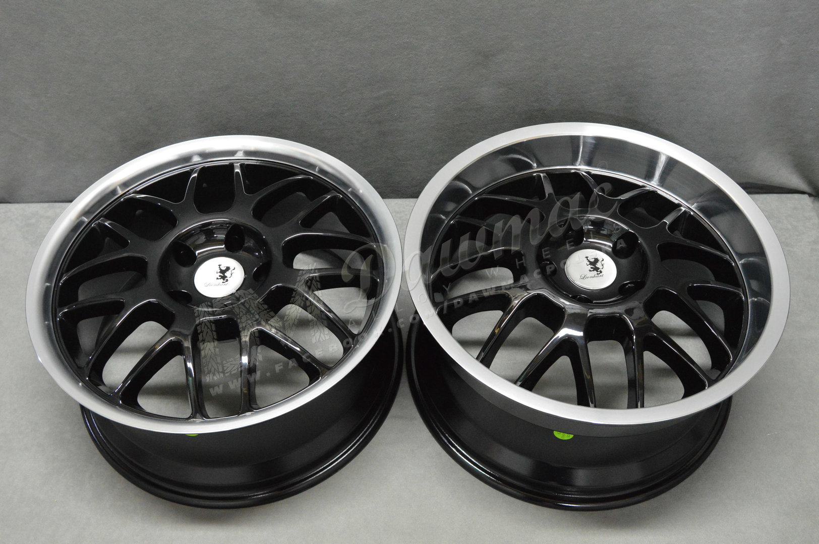 WOLFRACE STUTTGART 18" 8J ET35 + 9J ET35 5x120 Gloss Black - obrazek 6