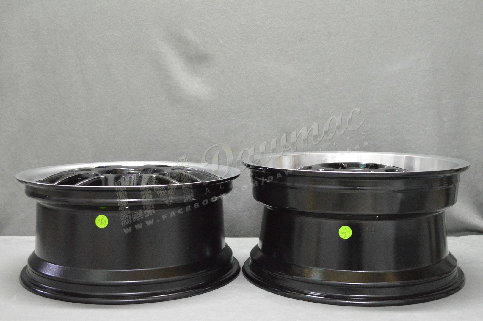 WOLFRACE STUTTGART 18" 8J ET35 + 9J ET35 5x120 Gloss Black - obrazek 8