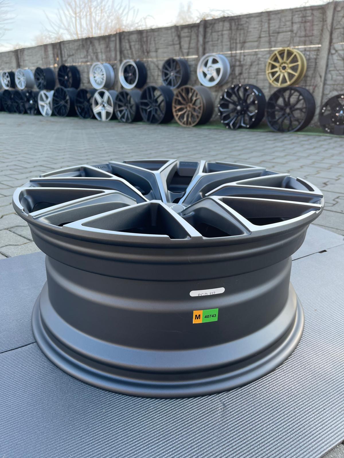 Breyton Hibonit 20" 8,5J ET35 + 10J ET38 5x112 Matt Gun Polished Face - obrazek 7