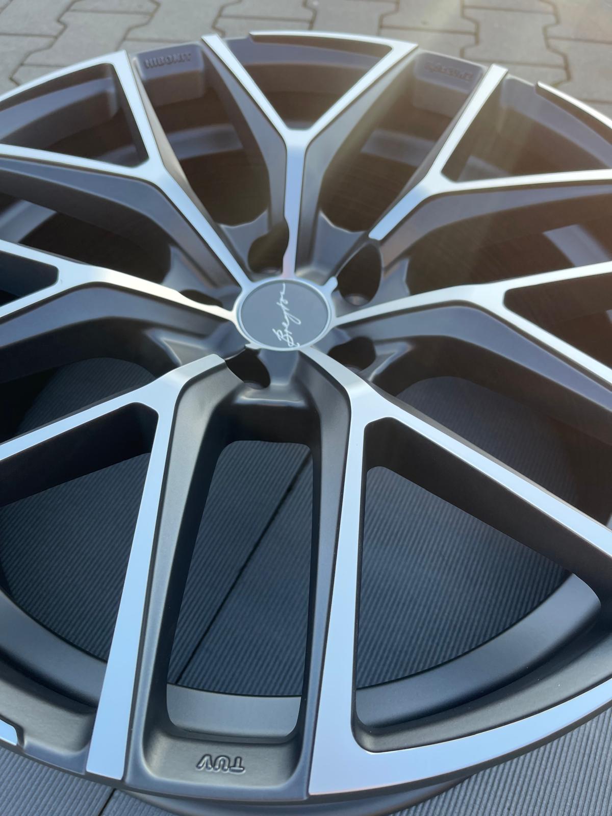 Breyton Hibonit 20" 8,5J ET35 + 10J ET38 5x112 Matt Gun Polished Face - obrazek 10