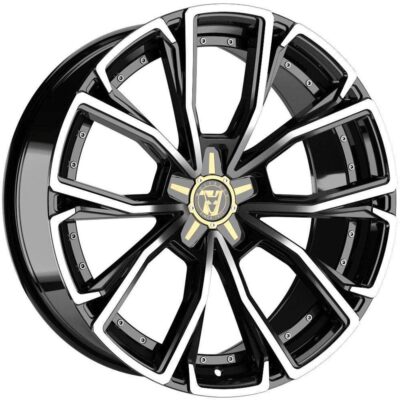 Wolfrace 71 Matrix 20" 8,5J ET40 5x114,3 Gloss Raven Black Polished