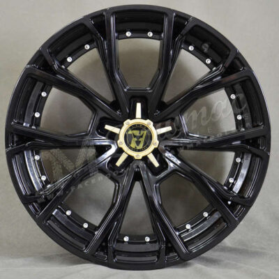 Wolfrace 71 Matrix 20" 8,5J ET40 5x114,3 Gloss Raven Black