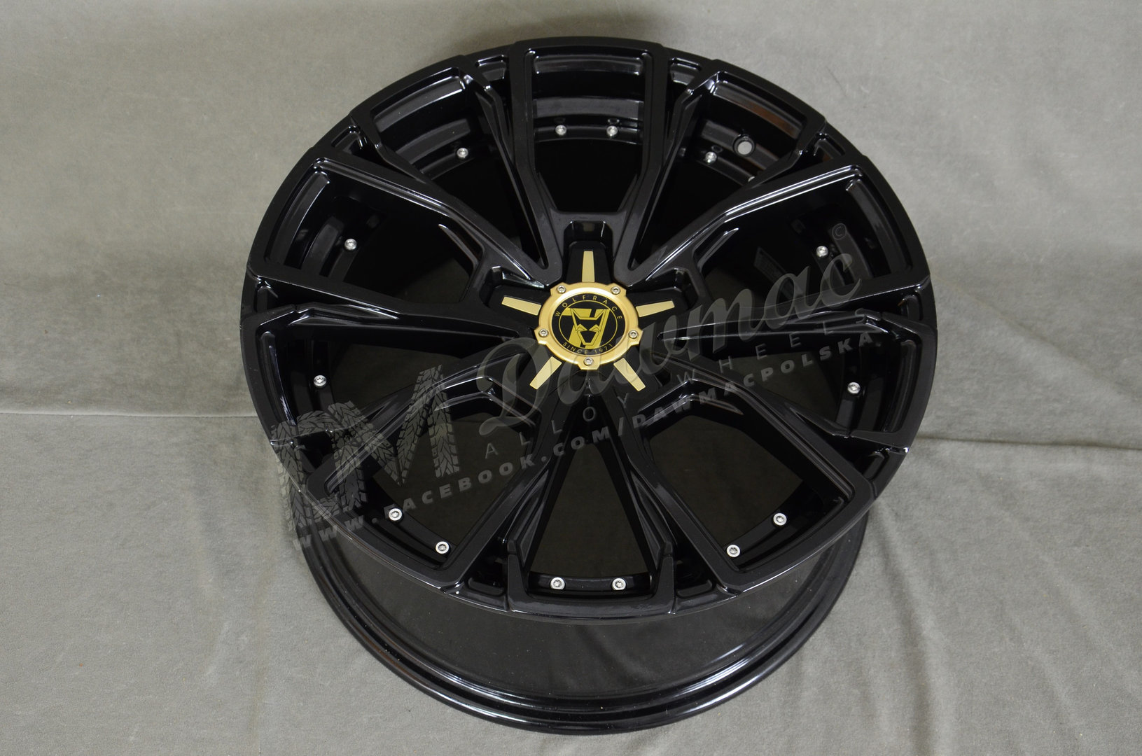 Wolfrace 71 Matrix 20" 8,5J ET40 5x114,3 Gloss Raven Black - obrazek 5