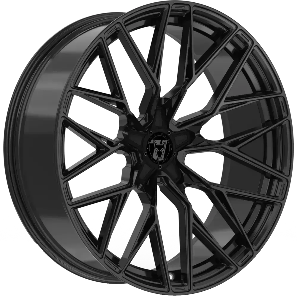 Wolfrace 71 Wolfsburg GTR 19" 8,5J ET40 5x112 Gloss Raven Black