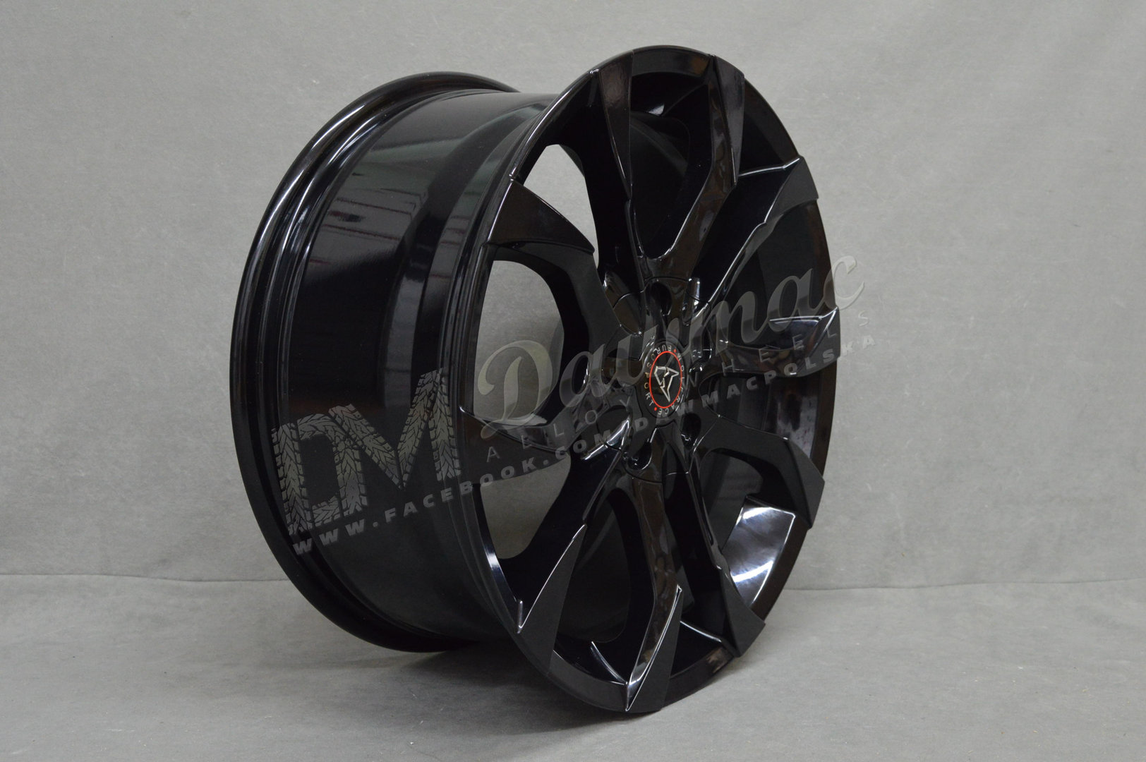 Wolfrace Eurosport Assassin 19" 8,5J ET40 5x114,3 Gloss Black - obrazek 4