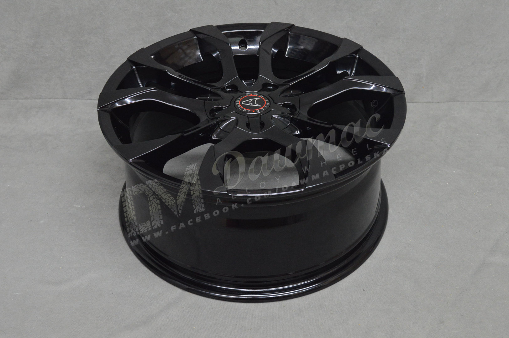 Wolfrace Eurosport Assassin 19" 8,5J ET40 5x114,3 Gloss Black - obrazek 5