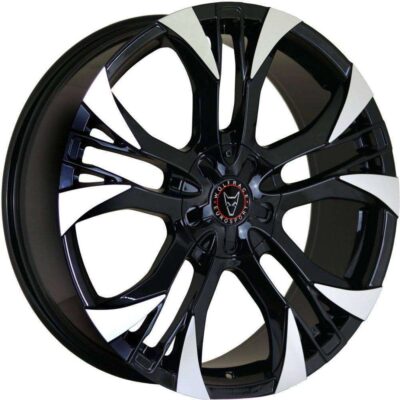 Wolfrace Eurosport Assassin GT2 20" 8,5J ET43 5x114,3 Gloss Black Polished