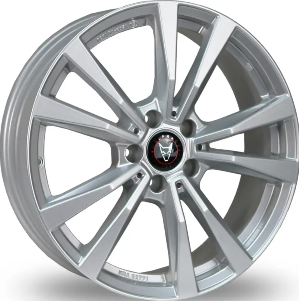 Wolfrace Eurosport TUV M12X 20" 9J ET35 5x112 Polar Silver