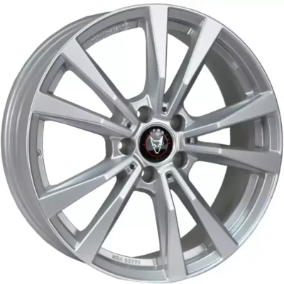 Wolfrace Eurosport TUV M12 19" 9J ET20 5x112 Polar Silver