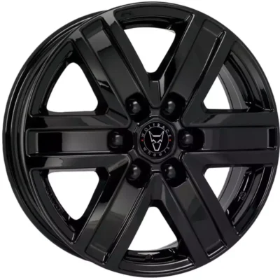 Wolfrace Eurosport TUV Transporter 17" 7J ET55 5x120 Diamond Black
