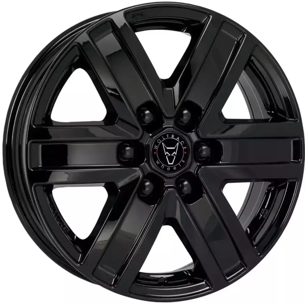 Wolfrace Eurosport TUV Transporter 17" 7J ET55 5x120 Diamond Black