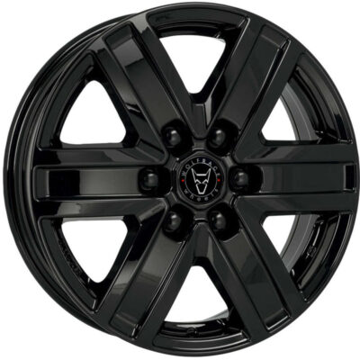 Wolfrace Eurosport TUV Transporter 17" 7J ET57 6x130 Diamond Black