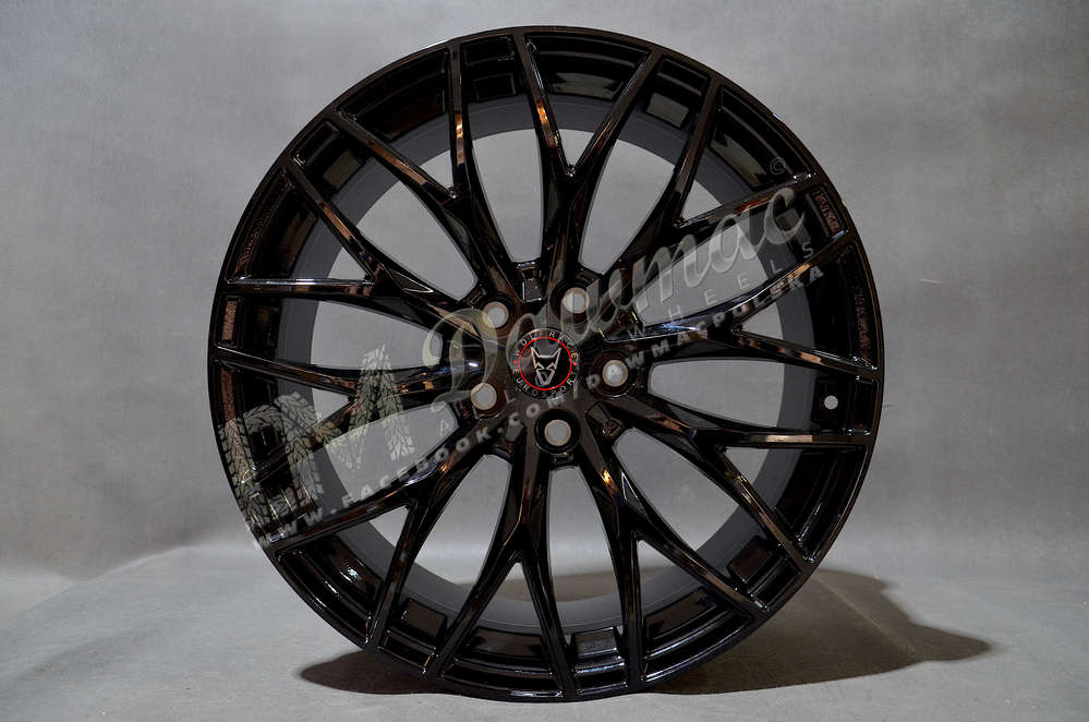 Wolfrace Eurosport Wolfsburg 20" 8,5J ET42 5x114,3 Gloss Black