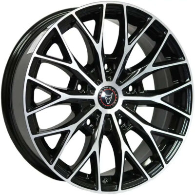 Wolfrace Eurosport Wolfsburg 20" 8J ET38 5x112 Gloss Black Polished