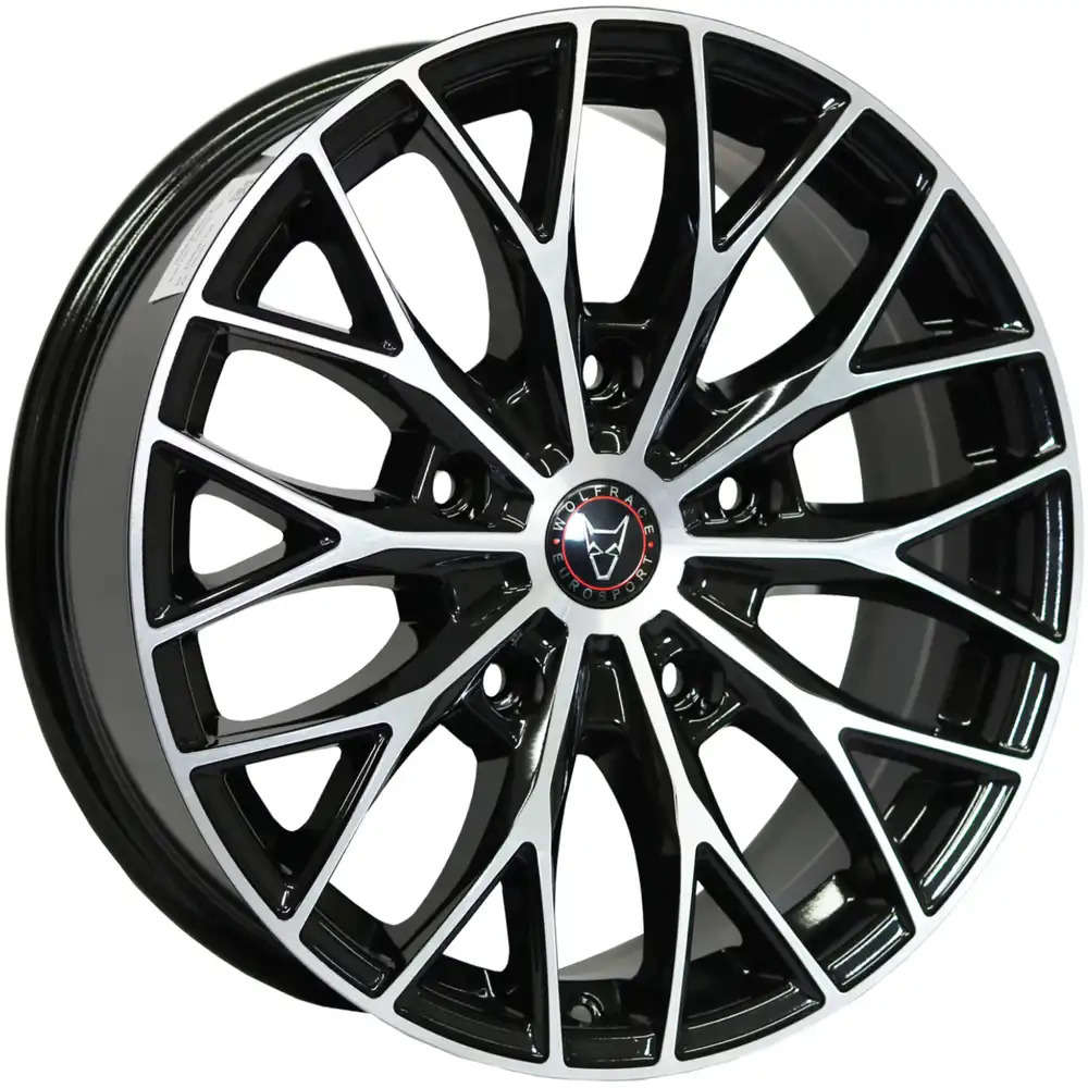 Wolfrace Eurosport Wolfsburg 20" 8J ET38 5x112 Gloss Black Polished