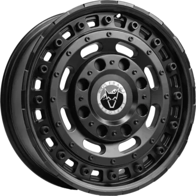 Wolfrace Explorer Slotmag 17" 8J ET40 6x120 Matt Black