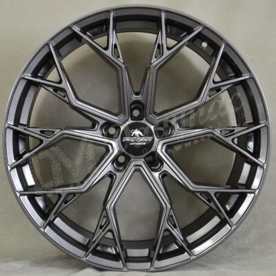 Forzza Titan 20" 10.5J ET40 5x112 Dark Graphite