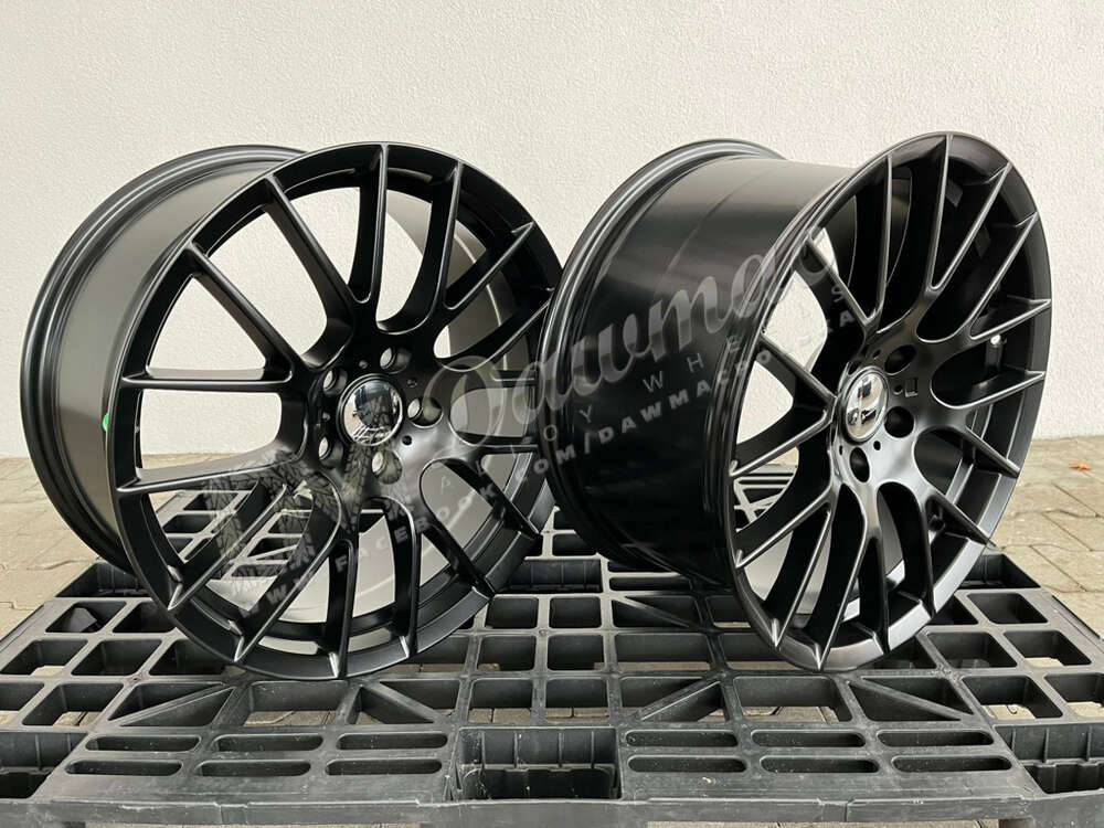 Model: 0297/0303 19" 8,5J ET35 + 9,5J ET45 5x120 Satin Black - obrazek 6