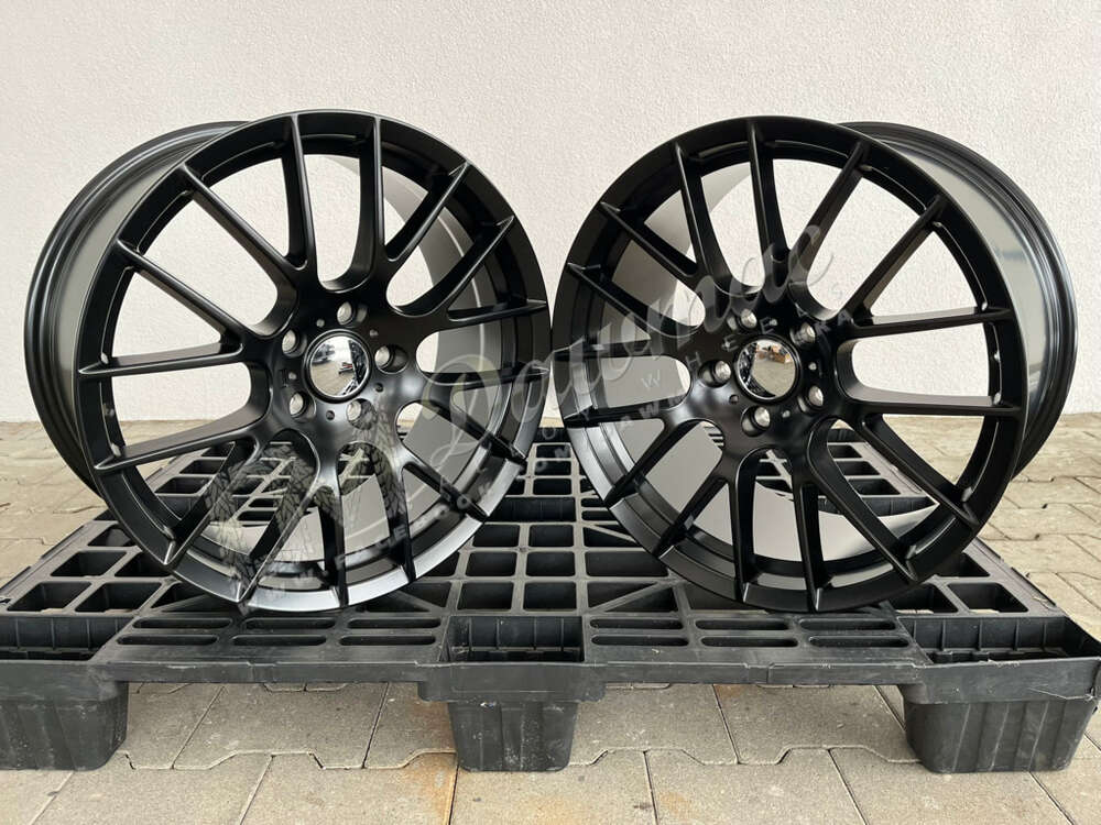 Model: 0297/0303 19" 8,5J ET35 + 9,5J ET45 5x120 Satin Black - obrazek 2