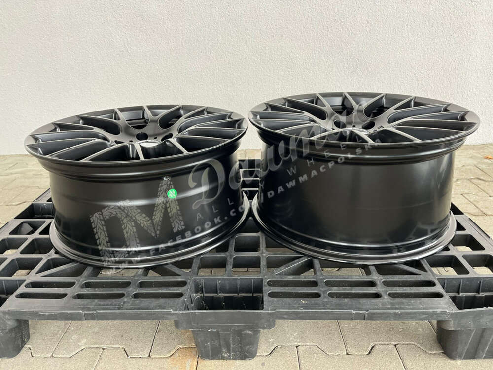 Model: 0297/0303 19" 8,5J ET35 + 9,5J ET45 5x120 Satin Black - obrazek 4