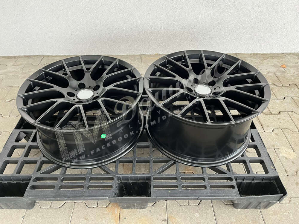 Model: 0297/0303 19" 8,5J ET35 + 9,5J ET45 5x120 Satin Black - obrazek 3