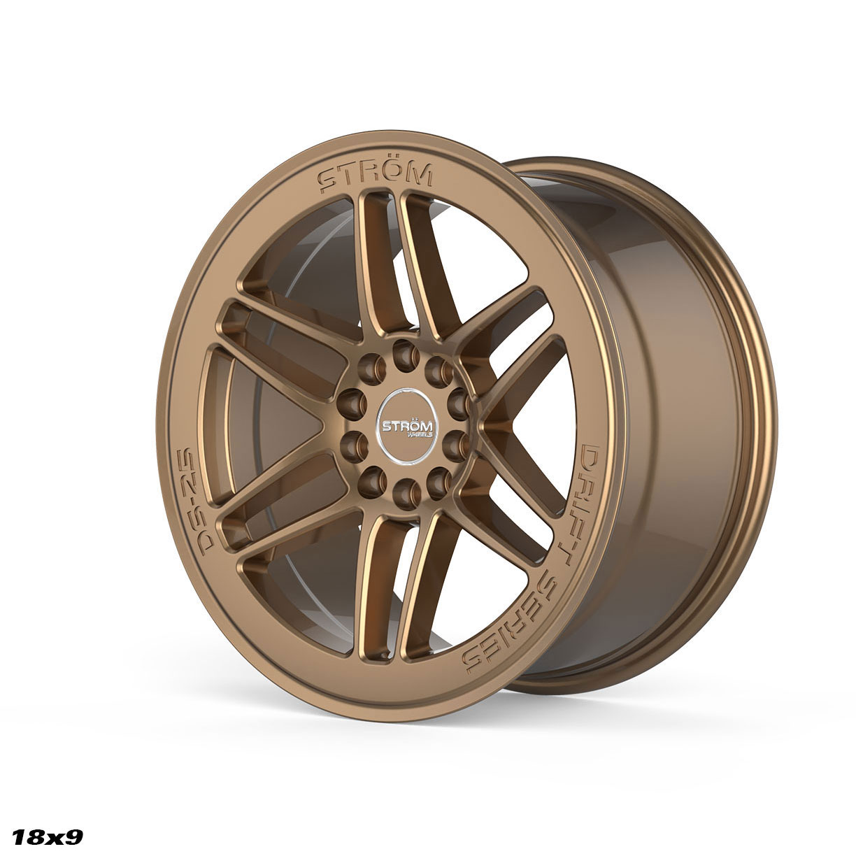 STROM DS-25 18" 9J Gloss Bronze