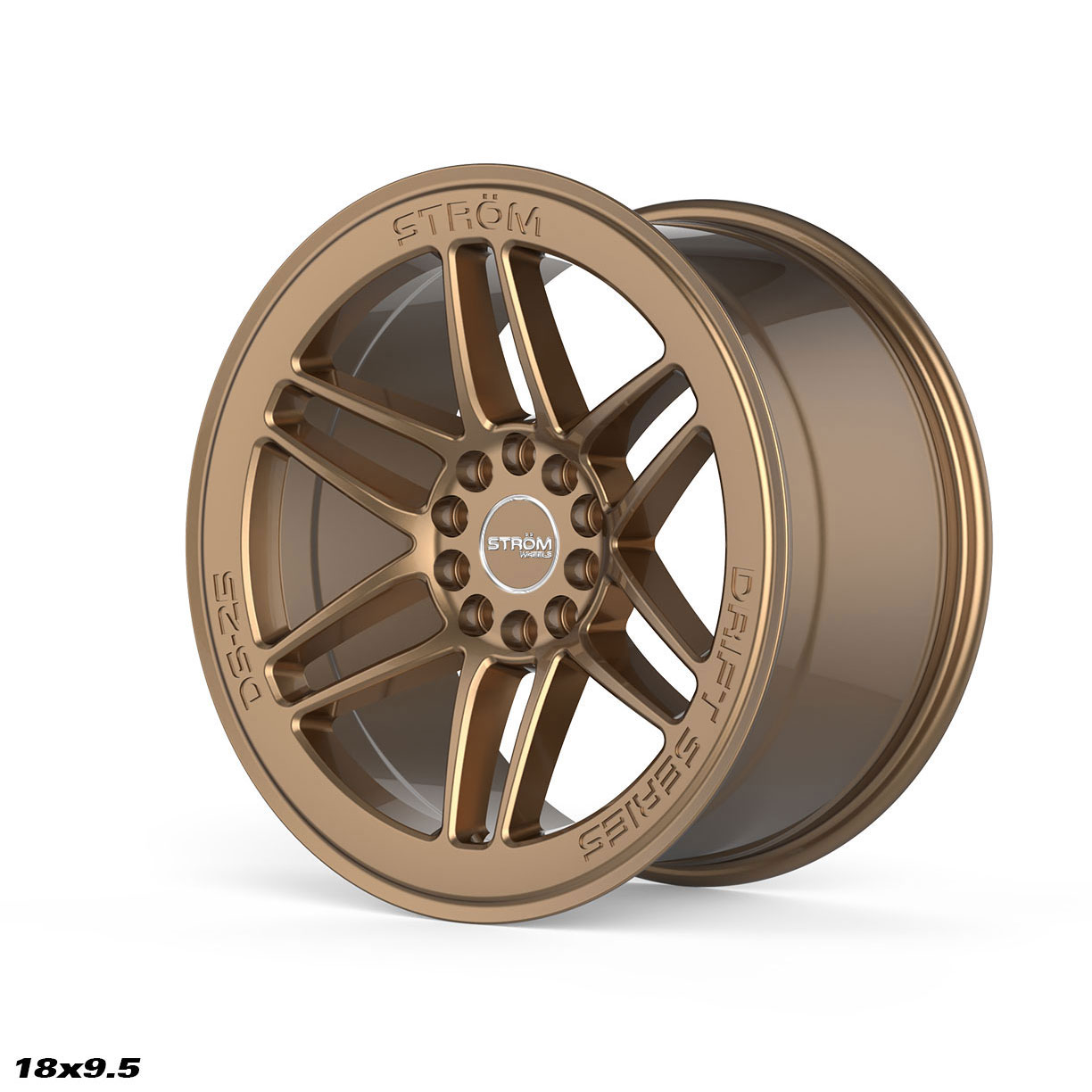 STROM DS-25 18" 9.5J Gloss Bronze