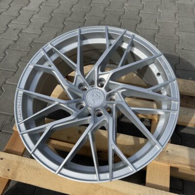 seventy9 SSF-4 18" 8J ET40 5x108 Silver Front Polished