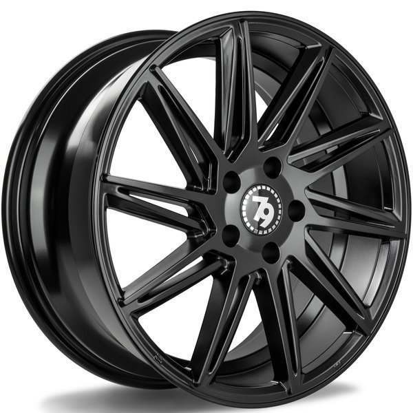Seventy9 SV-R 20" 8.5J ET35 + 9.5J ET38 5x112 Satin Black