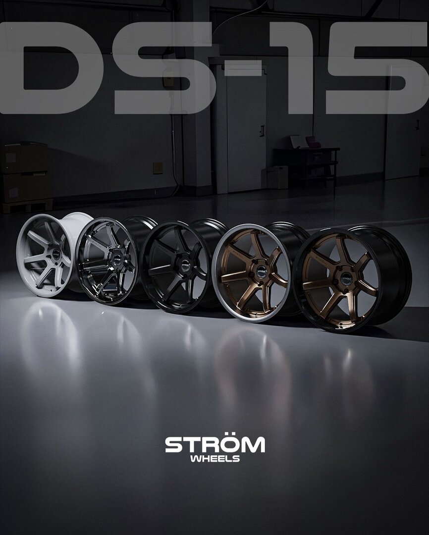 Strom DS-15 18" 10.5J ET10 5x114.3 Gloss Black/Satin Black Face - obrazek 4