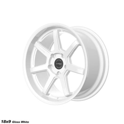 Strom DS-15 18" 9.5J ET30 5x114.3 Full Gloss White