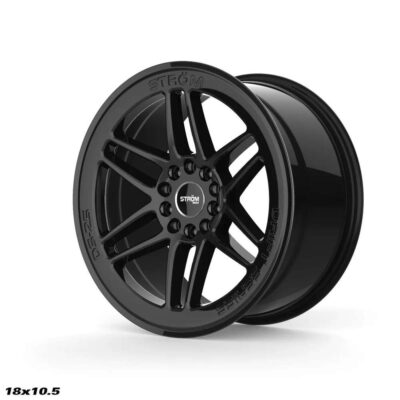 Strom DS-25 18" 10.5J ET30 5x114.3/5x120 Gloss Black