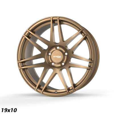 Strom STR3 19" 9J ET31 + 11J ET40 5x120 Satin Bronze