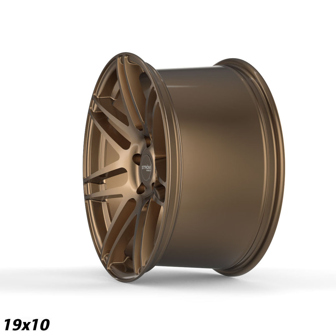 Strom STR3 19" 9J ET31 + 11J ET40 5x120 Satin Bronze - obrazek 3