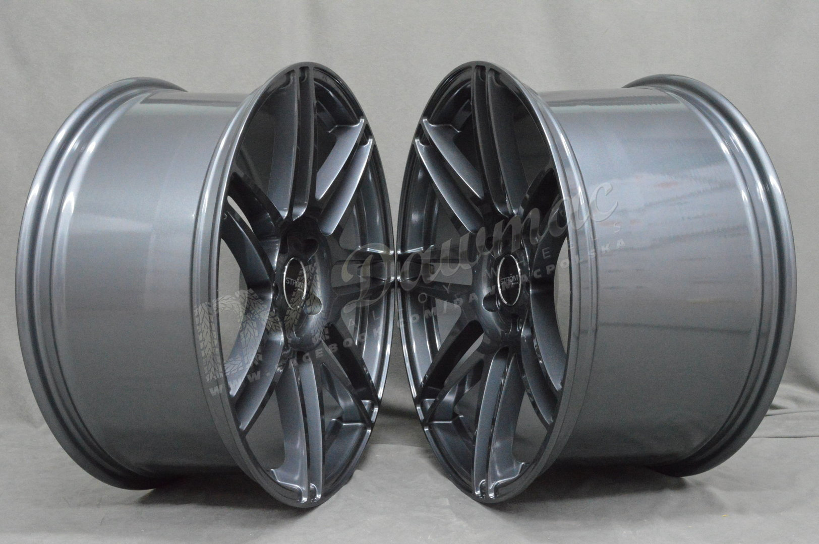 Strom STR3 20" 8,5J ET35 + 10J ET42 5x120 Gloss Gun Metal - obrazek 3