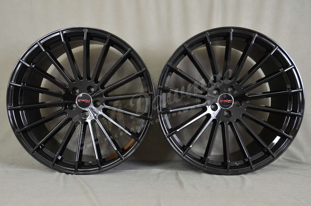 Strom STR4 22" 9J ET30 + 11,5J ET30 5x112 Gloss Black