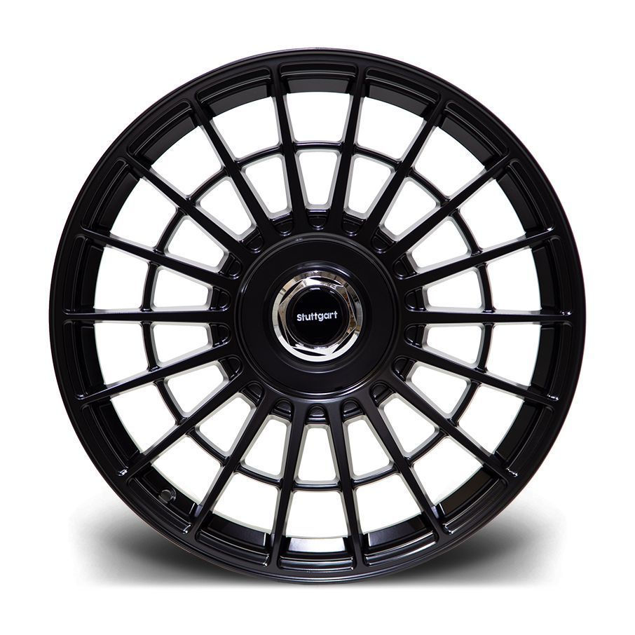 Stuttgart SF10 20" 8,5J ET35 + 10J ET38 5x112/5x120 Matt Black - obrazek 4