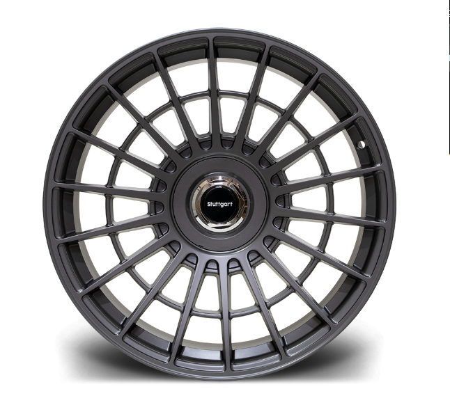 Stuttgart SF10 20" 8,5J ET35 + 10J ET38 5x112/5x120 Matt Gunmetal - obrazek 3