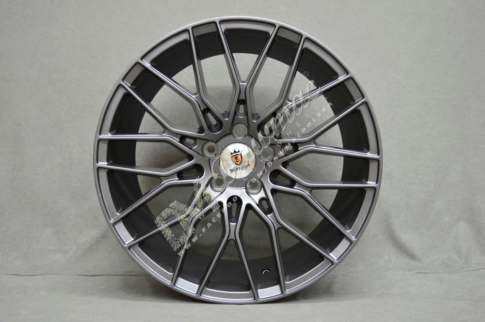 Stuttgart ST8 20" 8,5J ET35 + 10J ET42 5x112 Matt Gunmetal
