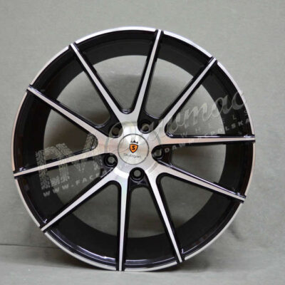 Stuttgart ST9 19" 8,5J ET15-45 BLANK Black Polished