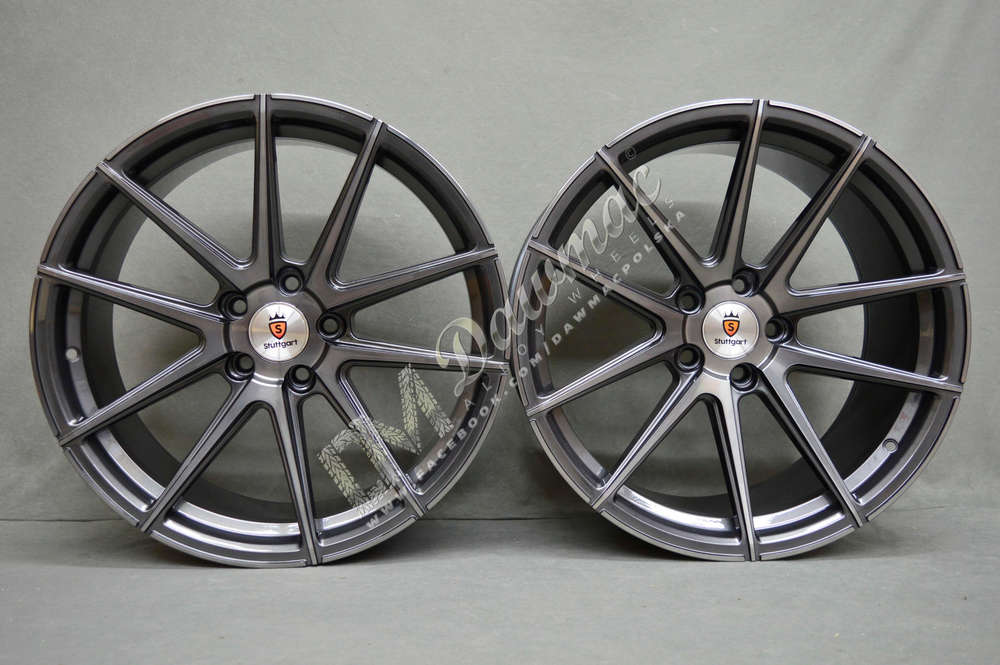 Stuttgart ST9 19'' 8,5J ET45 + 9,5J ET42 5x112 Gunmetal Polished