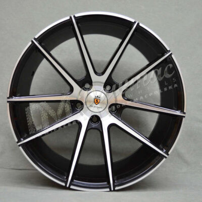Stuttgart ST9 19" 9,5J ET15-45 BLANK Black Polished