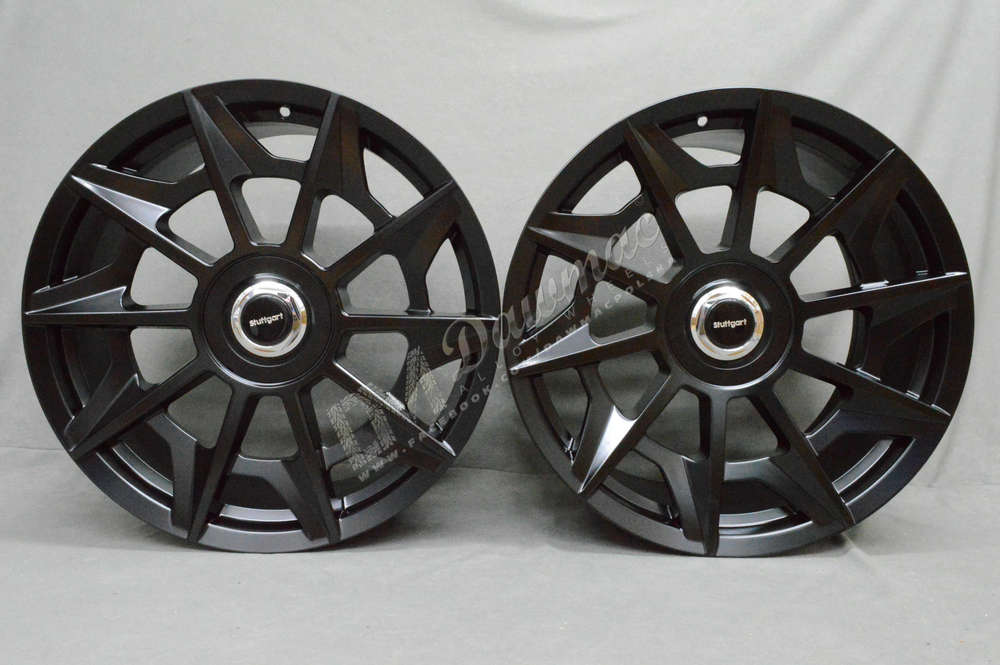 Stuttgart SVT 20" 8,5J ET35 + 10J ET38 5x112/5x120 Matt Black