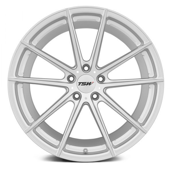 TSW Bathurst 19" 8,5J ET35 5x120 Silver with Mirror Cut Face - obrazek 3