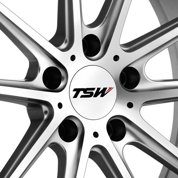 TSW Bathurst 20" 10,5J ET25 5x114,3 Silver with Mirror Cut Face - obrazek 6