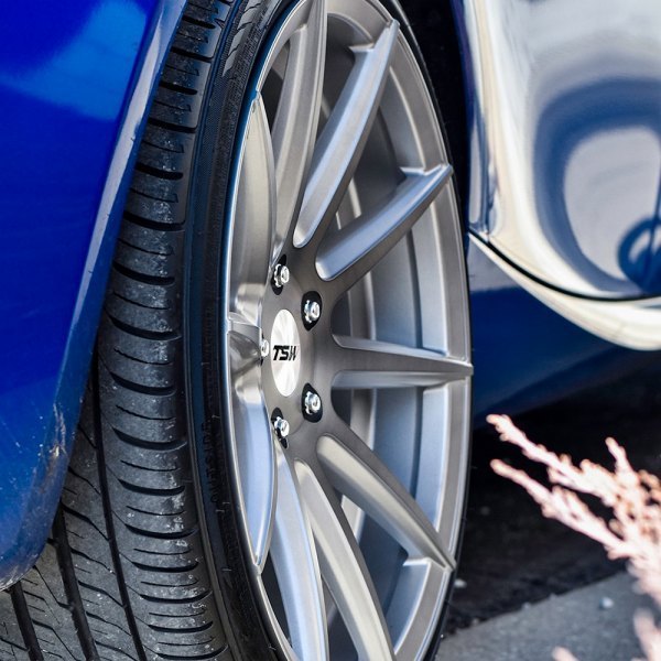 TSW Clypse 18" 8,5J ET30 5x114,3 Titanium with Matte Brushed Face - obrazek 7